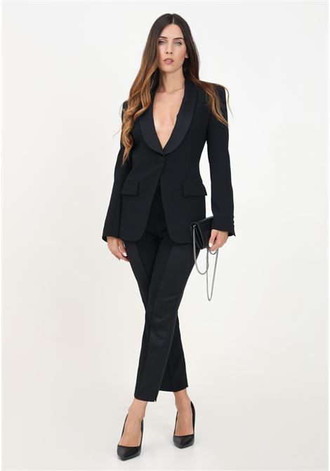 Elegant black trousers for women SIMONA CORSELLINI | A24CEPA035-01-TENV00080003